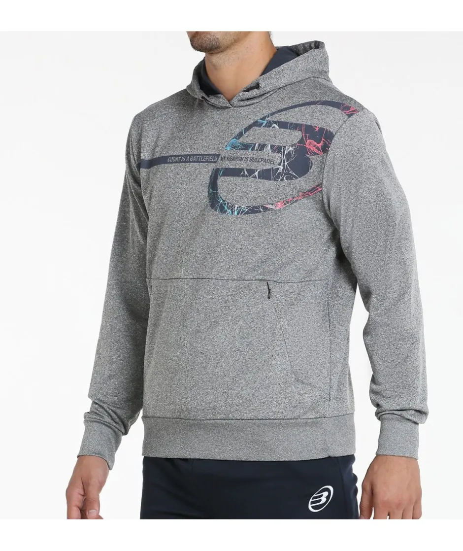 Sale Bullpadel SUDADERA BAIONA GRIS MEDIO VIGORE