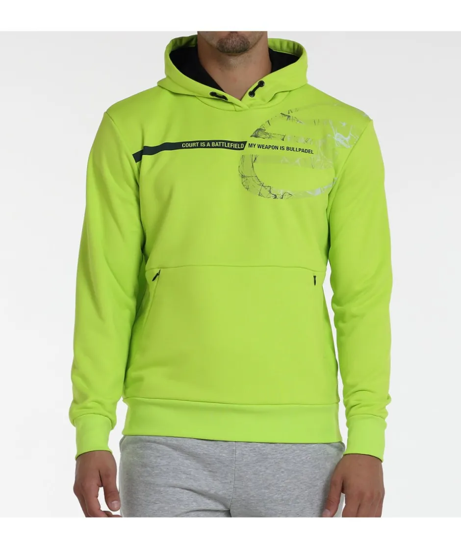 Bullpadel SUDADERA BAIONA VERDE VIBRANTE