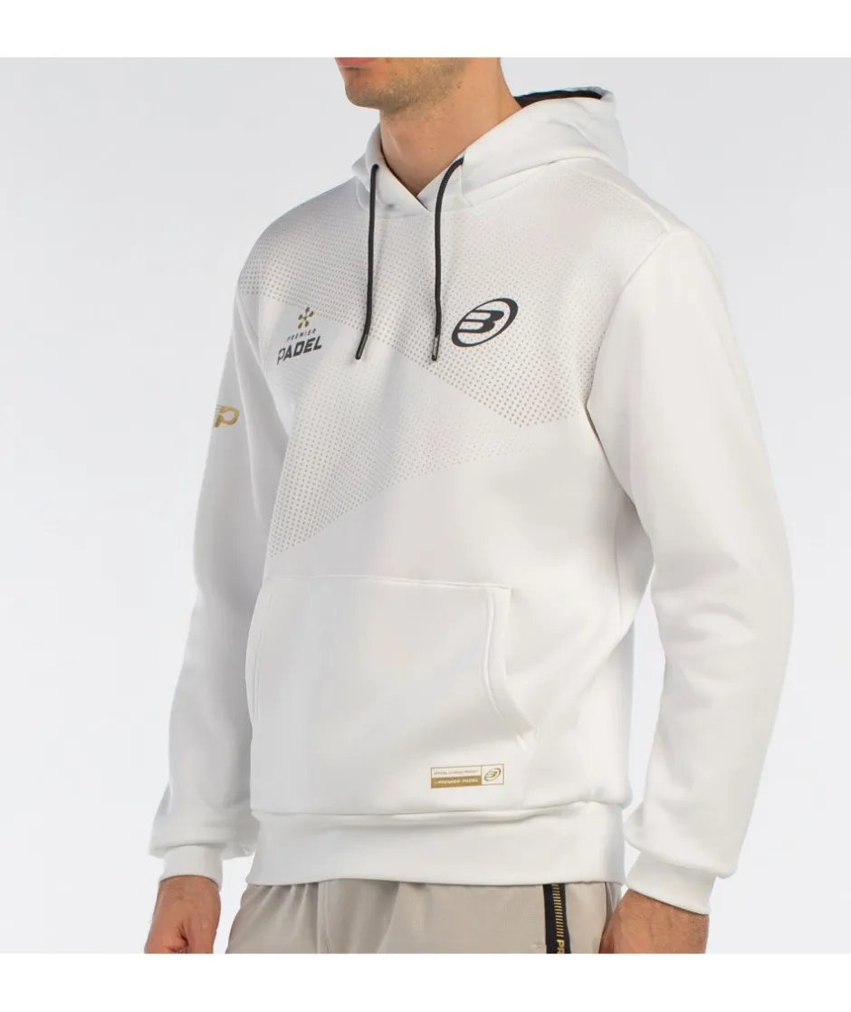 Sale Bullpadel SUDADERA BAQUE BLANCO