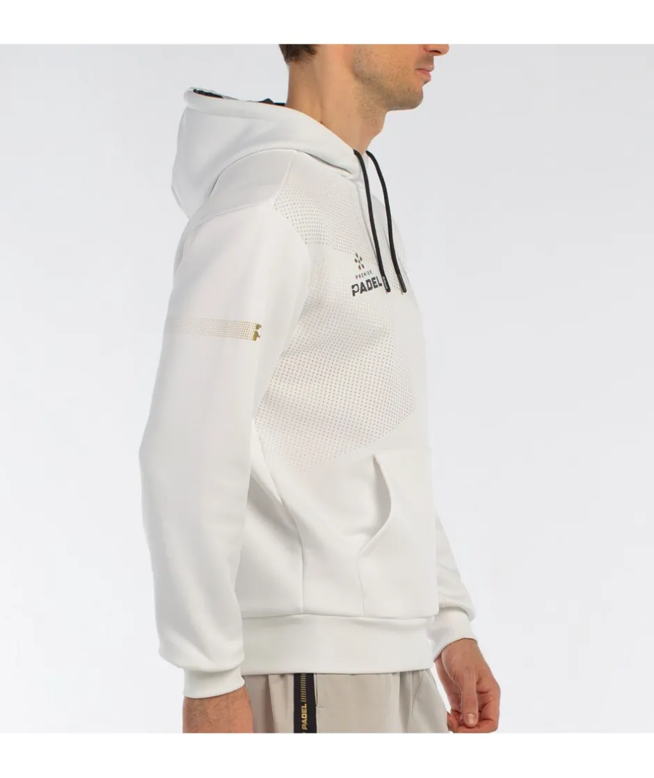 Sale Bullpadel SUDADERA BAQUE BLANCO