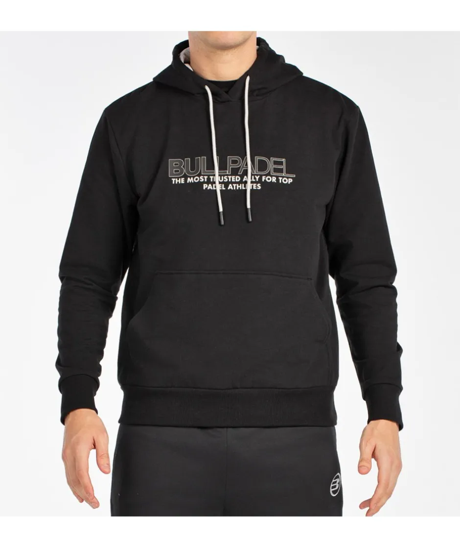 Clearance Bullpadel SUDADERA BOYEN NEGRO