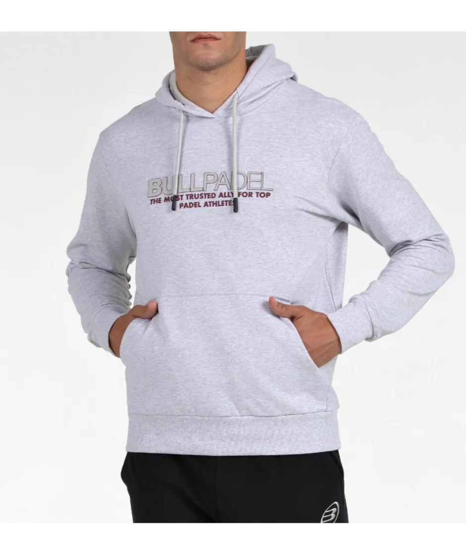 Hot Bullpadel SUDADERA BOYEN GRIS CLARO VIGORE