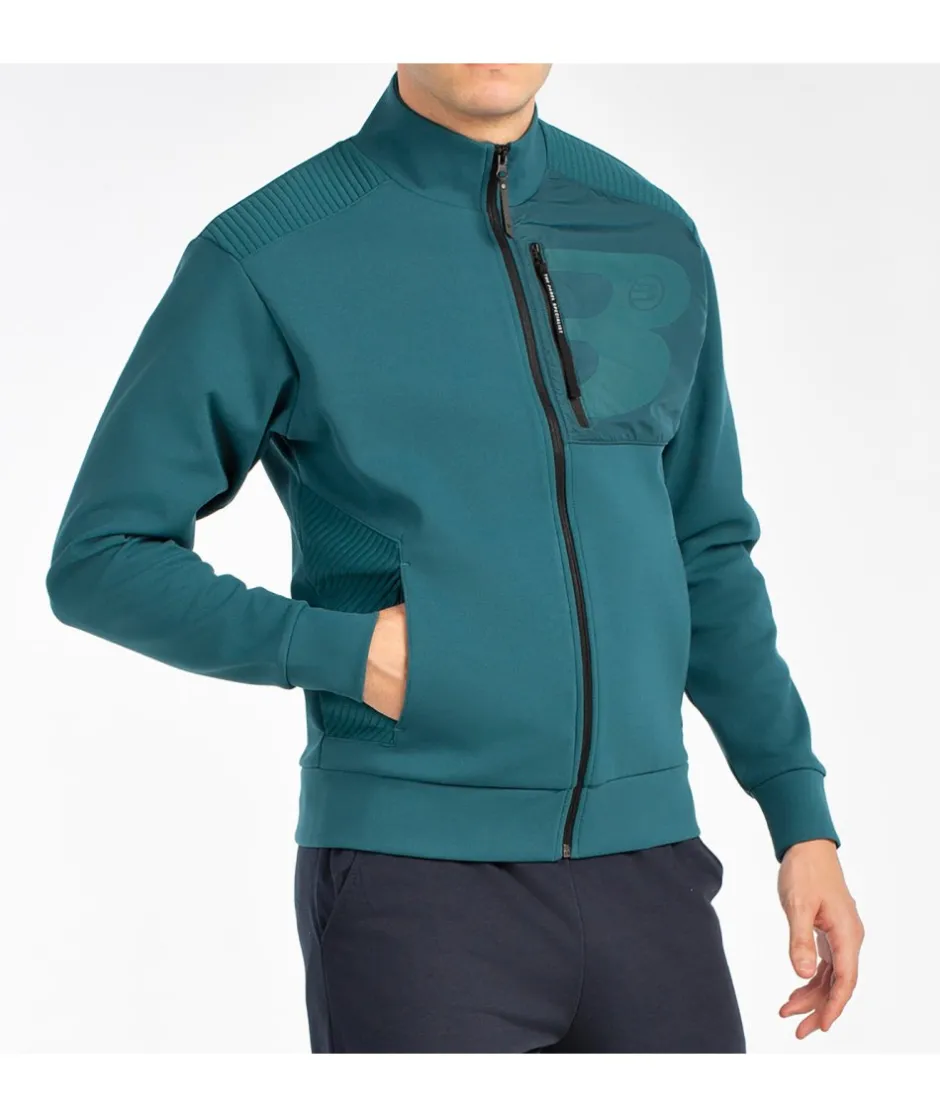 Clearance Bullpadel SUDADERA BREEN VERDE OSCURO