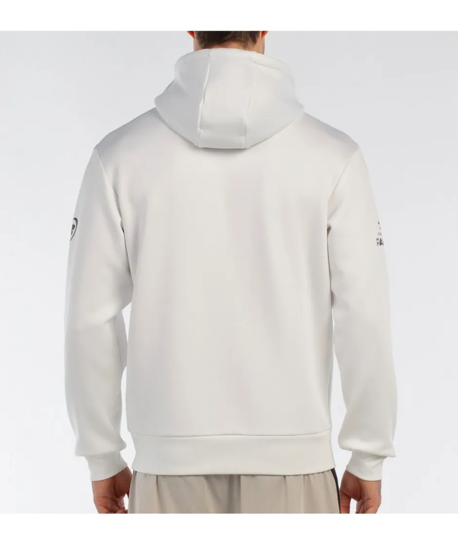 Outlet Bullpadel SUDADERA BROTA BLANCO