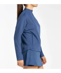 Hot Bullpadel SUDADERA CULLE AZUL SOMBRA