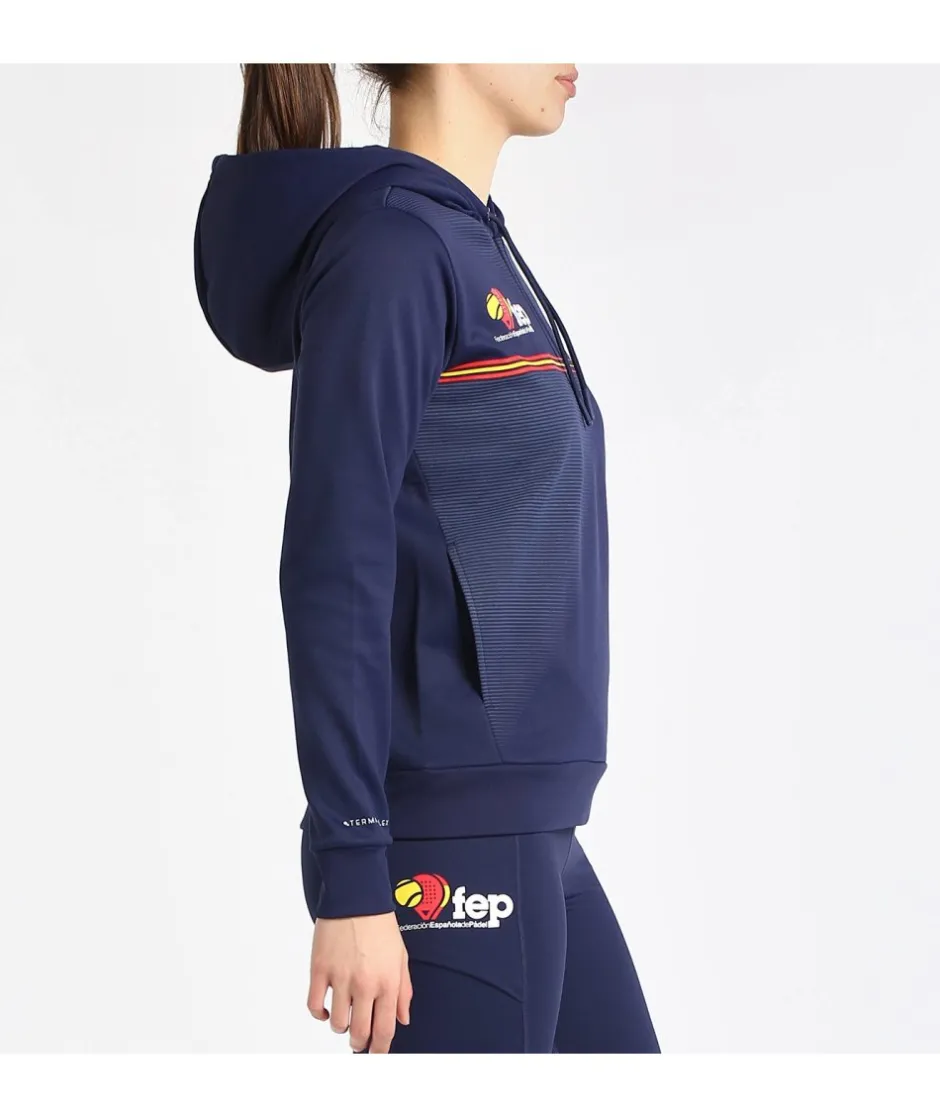 Bullpadel SUDADERA FUENLA AZUL MARINO