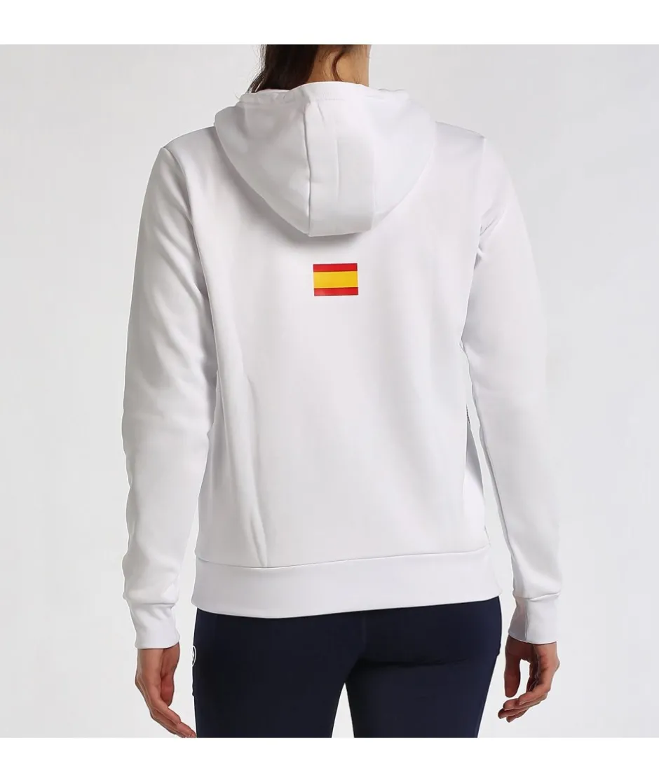 Hot Bullpadel SUDADERA FUENLA BLANCO