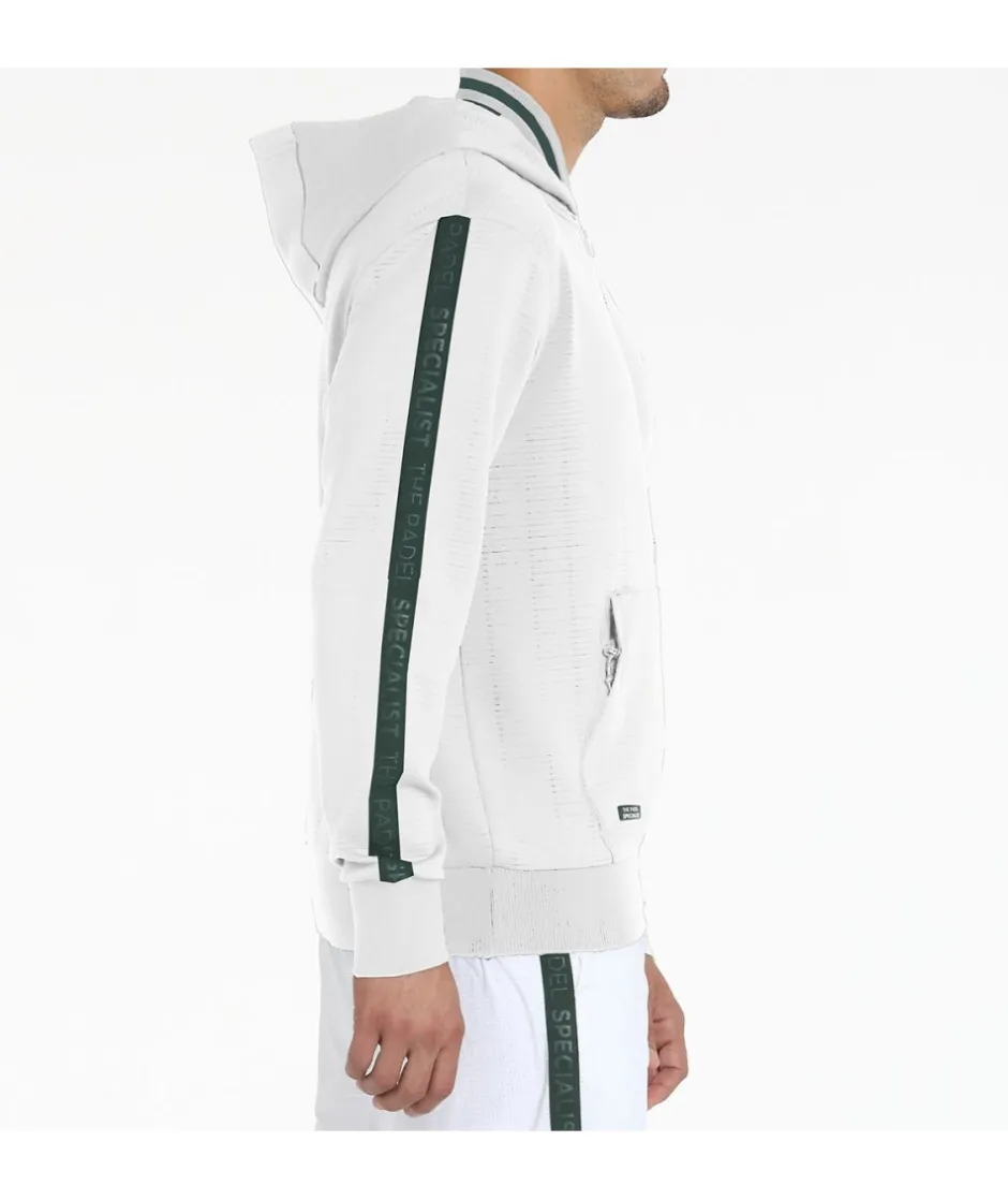 New Bullpadel SUDADERA LANCARA BLANCO