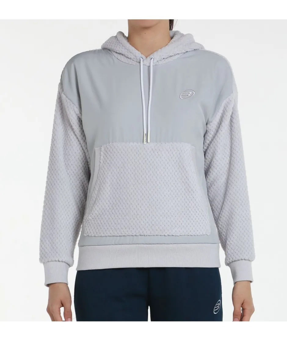 Hot Bullpadel SUDADERA NEDA GRIS PERLA