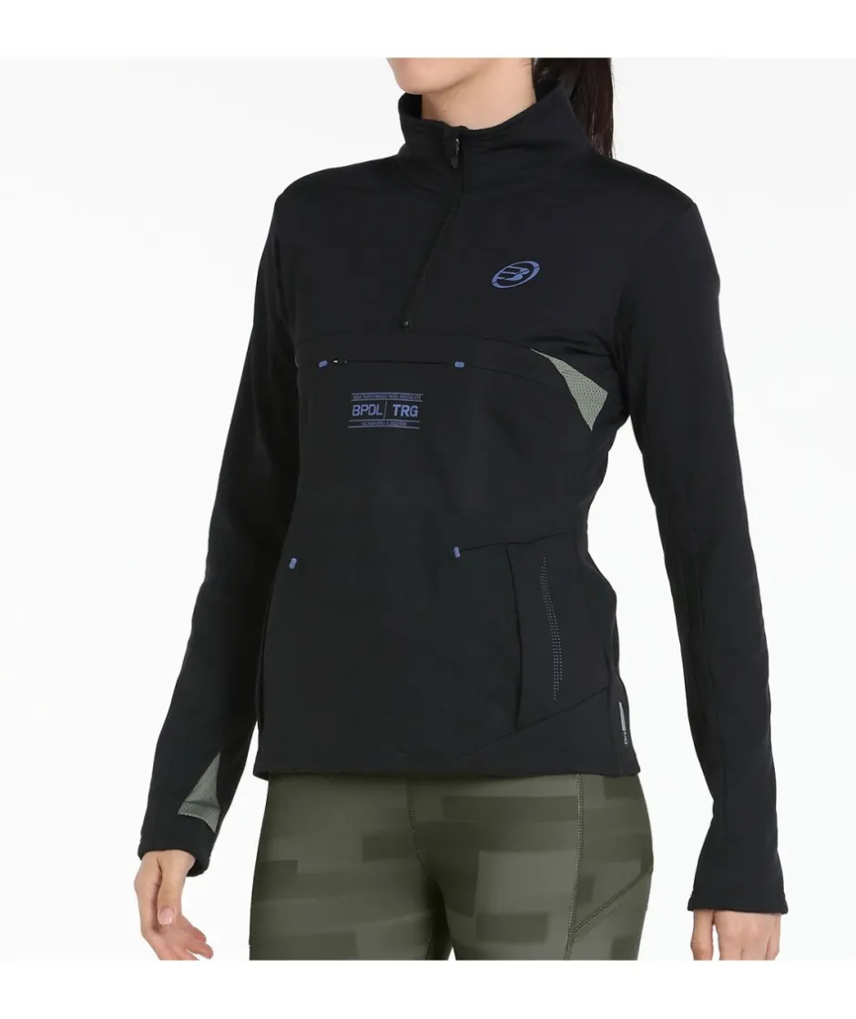 Outlet Bullpadel SUDADERA TABIT NEGRO