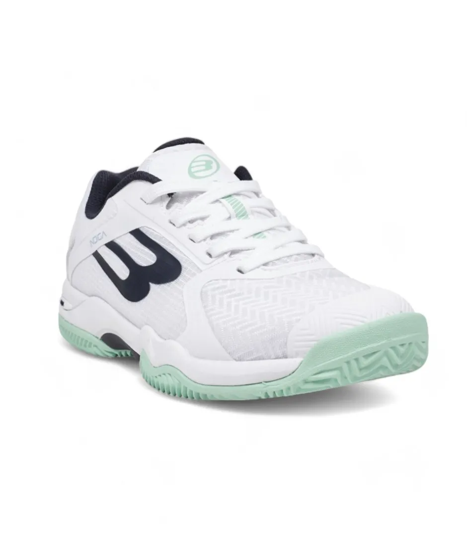 Best Bullpadel ZAPATILLA INDIGA W 25V BLANCO Y TURQUESA
