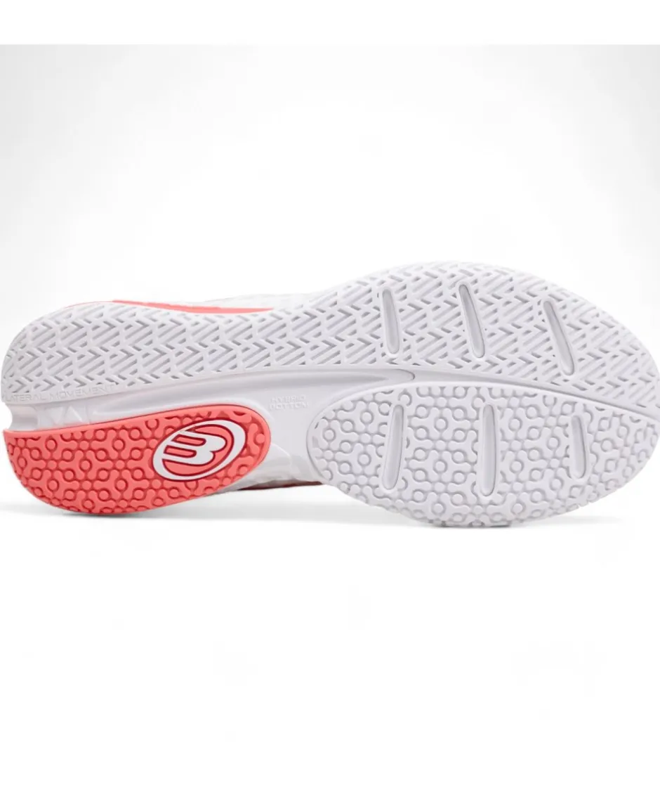 Hot Bullpadel ZAPATILLA IONIC W 25V BLANCO Y ROSA