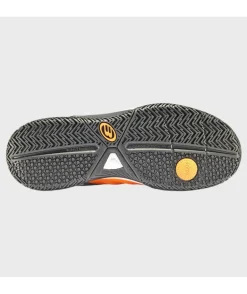 Hot Bullpadel ZAPATILLA PERFORMANCE COMFORT 24I NEGRO Y NARANJA